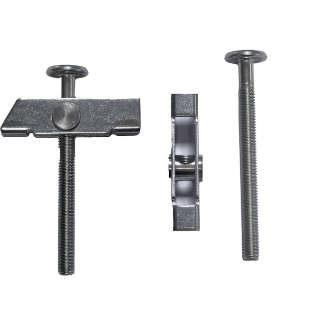 Assured Toilet Seat Fixing Screws in Rust Proof Stainless Steel Two Pack