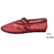 thumbnail image 4 of Zapatos de Mujer Casual Dressy con Hebilla de Metal Y Red de Pescado Superior, Zapatos Planos Transpirables para Primavera Verano, Pisos de Mujer Dressy, 4 of 9