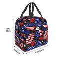 thumbnail image 3 of Vsdgher American With Lips Lunch Bag, Lunch Box for Women Adult Men, Lunch Tote Insulated Cooler Lunch Container for Work/Office/Picnic/Travel, 3 of 8