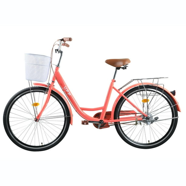 Bicicletas Antiguas Bicicleta Rosa Con Canasta Bicicleta Vintage