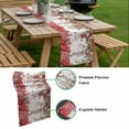 thumbnail image 5 of Valentine's Day Table Runner - 48 Inch Long, Kitchen Dining Table Runner Dresser Scarves, Spring Love Roses Floral Botanical Watercolor Farmhouse Decor for Coffee Tables Wedding Party Banquet, 5 of 8