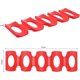 thumbnail image 5 of Portabotellas para nevera, botellero plegable de silicona, soporte para cerveza (rojo), 2 uds., 5 of 5