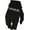 Black, variant on Stealth Mens Textile Gloves Black/Black SM