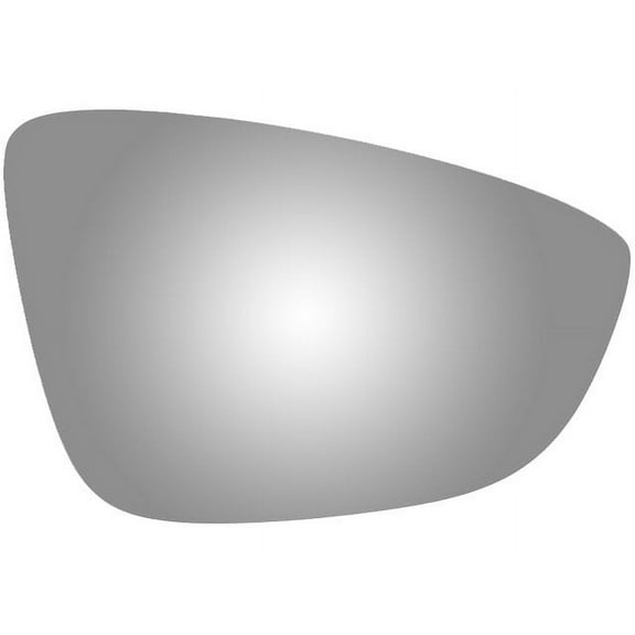 Right Door Mirror Glass - Compatible with 2016 - 2020 Volkswagen Passat 2017 2018 2019