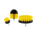 thumbnail image 3 of Cepillo de Taladro 3 Piezas Cepillos de Taladro de Lavado Eléctrico para Limpieza, para Pisos Limpios de Hogares y Negocios, Ladrillos, Inodoros, Tinas, Fregaderos, Automóviles, etc.(Amarillo) ER, 3 of 4