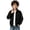 Black, variant on JZEJING Boys Fall Jacket Stand Collar Long Sleeve Lightweight Zip up Coat with Pocket Kids Clothes Boys