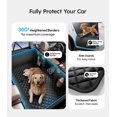 thumbnail image 3 of Funda para asiento de auto para perro Wigoo talla L 134x63 cm impermeable, 3 of 7