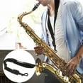 thumbnail image 4 of EeaseCA Adjustable Sax Saxophone Nylon Neck Strap Harness Belt with Spring Hook (Black), 4 of 7