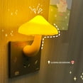 thumbnail image 5 of BNNG Toddler Room Night Light Decoration, Cartoon Character Night Light Decor, Mushroom Night Light Yellow Led Light Sensing Night Light Light LED Light Bedside Feeding Light, 5 of 5