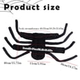 thumbnail image 3 of Pet Halloween Spider Costume for Large Dogs XXL Size, Creepy Black Furry Spider Cosplay Dress Up with 8 Long Legs, Funny Pet Party Outfit for Golden Retriever, 3 of 6