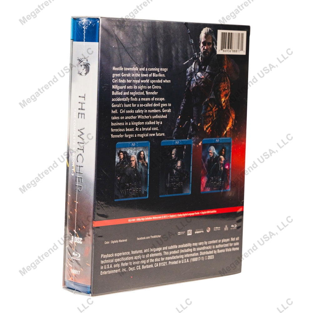 The Witcher Complete Series Seasons 1-3 Blu-ray Box Sets