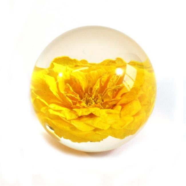 Real Rose Globe, Yellow