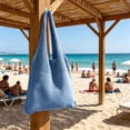 thumbnail image 4 of Tuvgenk Women's Woven Beach Bag Crochet Knit Tote Purse Casual Boho Shoulder Handbag for Summer Travel Shopping, 4 of 6