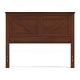 thumbnail image 2 of Farmhouse Style Wood Panel Headboard in Cherry - Full Size, 2 of 10