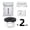 E, variant on 4Pcs Blocking Cover for Electronic Eyewears Ensures Usage in Social Light Blockers Privacy Filter for Reality Glasses, Makeup Organizers