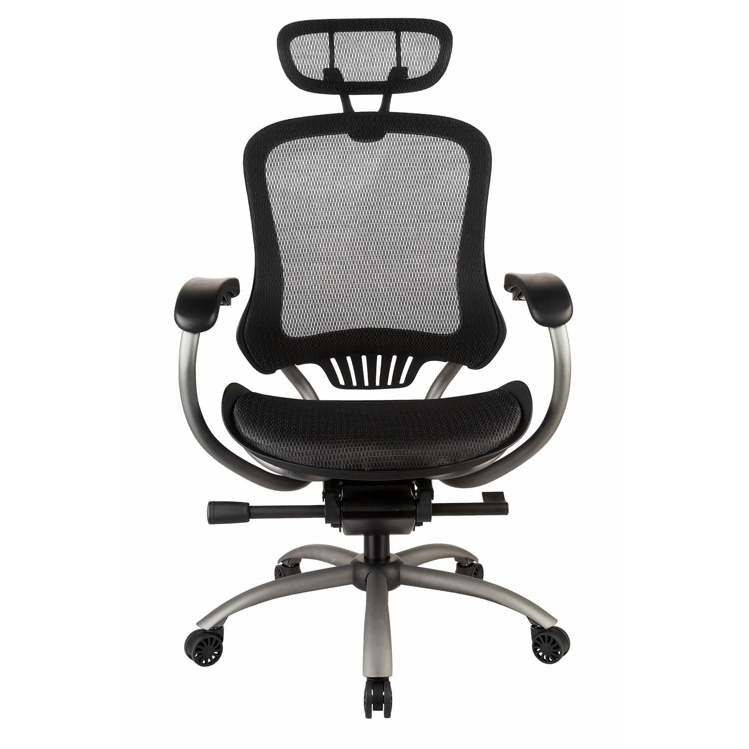 Chaise de bureau ergonomique à dossier haut TygerClaw avec appui-tête