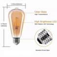 thumbnail image 4 of Bombilla LED Edison Vintage Lights 4W E27 220V 6 unidades, 4 of 4