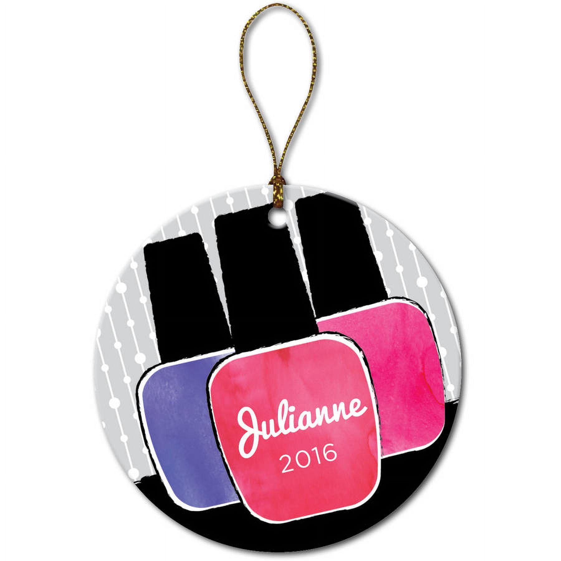 Personalized Christmas Ornament - Manicurist