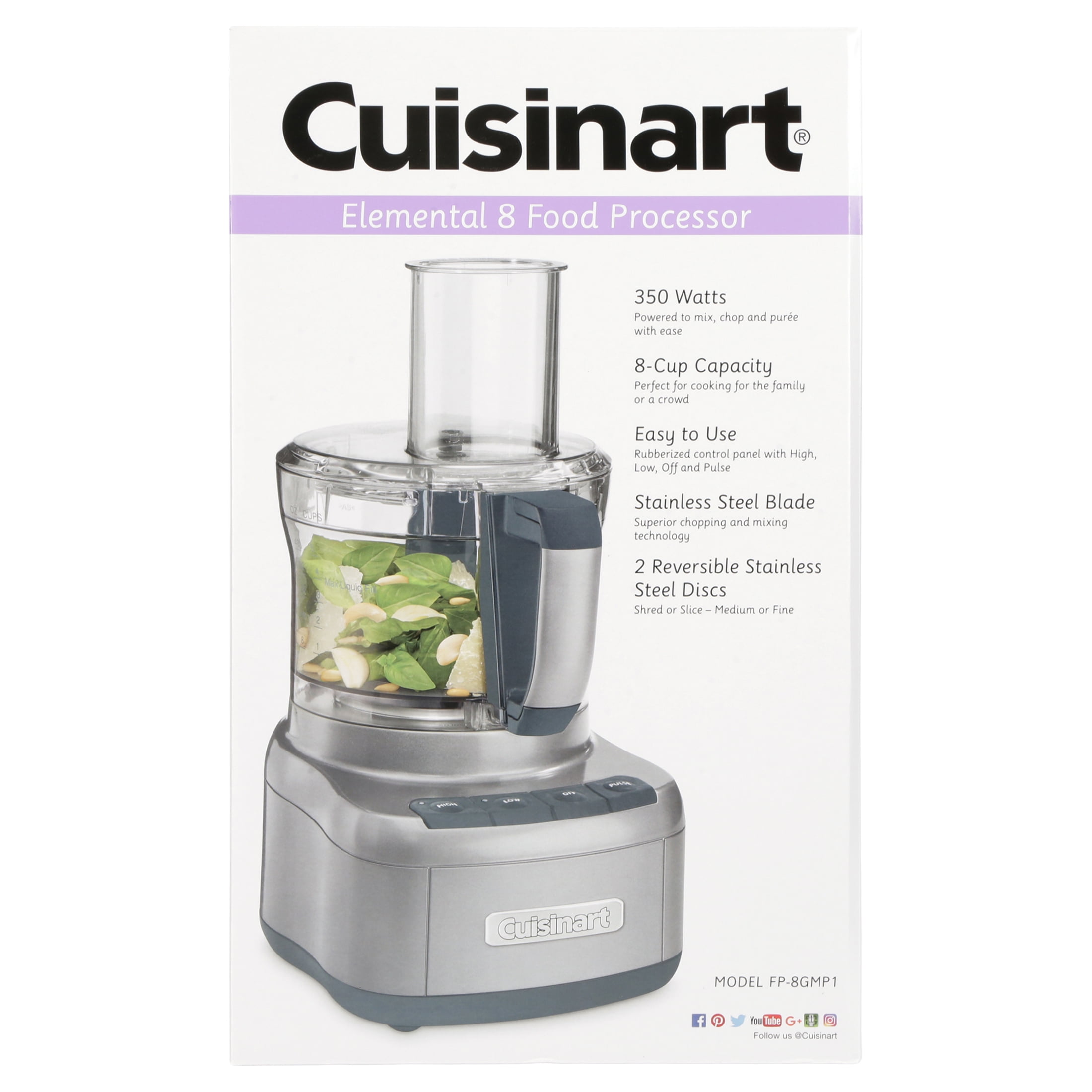 CUISINART Elemental 8 Food Processor - appliances - by owner