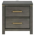 thumbnail image 3 of Coaster Kieran Transitional 2-drawer Wood Nightstand Bedside Table Gray, 3 of 13
