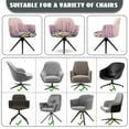 thumbnail image 6 of Xixirimido Hummingbid Lavender Daisy Floral Pattern Stretch Office Chair Cover Desk Chair Cover for Armrest Chair Universal Swivel Chair Slipcovers Mid Back Accent Dining Chair Protector, 6 of 7