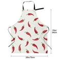 thumbnail image 6 of Goofa Chili Printed Waterproof Apron 33" Chef Aprons for Men Heavy Duty Chemical Work Apron Adjustable Bib Apron, 6 of 9