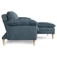 thumbnail image 4 of Sofá Cama Makora Remmy Olivo Velvet Memory Foam con Respaldo Reclinable, 4 of 8