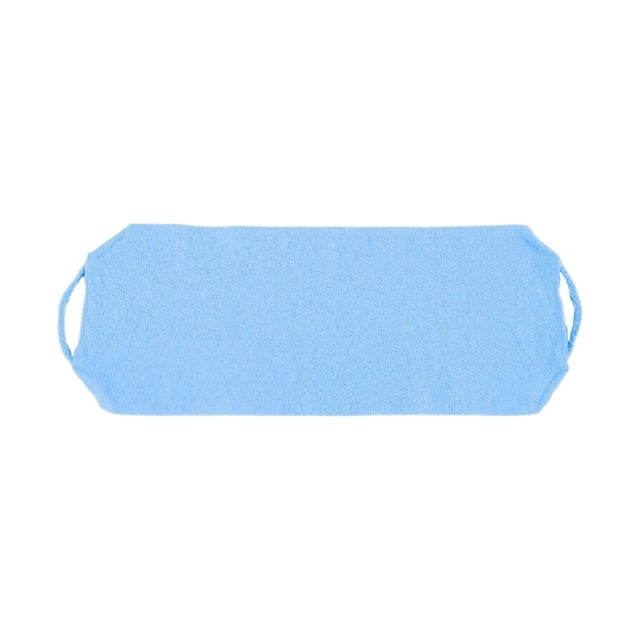 Hearth & Gear Exfoliating Back Scrubber With Handles Two Sides For Shower Deep Cleans Skin Massages Invigorating Circulation One Size Heated Towel Rack Towels for Bathroom Paper Towel Holder under