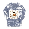 thumbnail image 6 of mgoYE Halloween Kids Pjs Halloween Outfit for Boys Girls Long Sleeve Shirt Pants Pjs Sleepwear Girl Outfit, 6 of 8