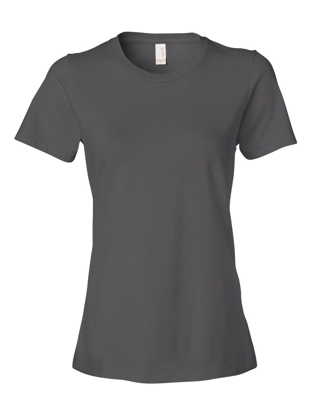 Anvil T-Shirts Women's Lightweight Ringspun T-Shirt - Walmart.com