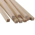thumbnail image 3 of Rongfmy 10x Sticks Safe DIY Stick I Rods Balsa for DIY Crafts 10x10mm, 3 of 9