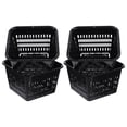 thumbnail image 1 of MIANGASTORE 4pcs Slotted Mesh Net Pots Mesh Planting Cups Plastic Reusable Net Pots Small Planting Baskets, 1 of 8