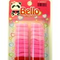 thumbnail image 3 of Dsk Bello Large Terry Ponytail Holder Elastics  - Pink  & Red - 40 Pcs., 3 of 4