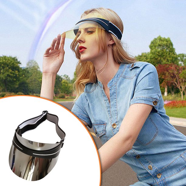 Visera de lente para hombres y mujeres, sombrero para el sol anti-ultravioleta, gorra para deportes al aire libre Wmkox8yii jkg2711