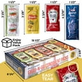 thumbnail image 4 of Grab-n-Go Condiment Packs - 200 Count, Ketchup, Mustard, Relish, and Mayo - Great for Picnics, Boxed Lunch, BBQ, Travel, Picnic and Parties (50 Each), 4 of 8