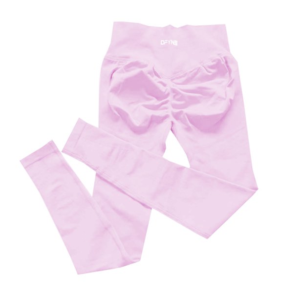 WILLBEST Pantalones de Yoga de Cintura Alta Sin Costuras para Mujer, Mallas de Fitness con Realce de Longitud 3/4, Mallas Elásticas para Entrenamiento, Gimnasio Y Correr. Extra Chica
