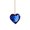 Blue, variant on CIYISON 4.5cm Crystal Heart Prism Suncatchers Window Sun Catchers Door Porch Hanging Decorations Rainbows Maker Pendant