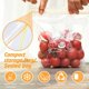 thumbnail image 3 of Paquete de 30 bolsas herméticas para almacenar y congelar alimentos, bolsas reutilizables para sándwich (tamaño pequeño) -, 3 of 5