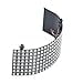 thumbnail image 3 of WESIRI 8x32 LED Matrix 256 Pixels WS2812B Panneau LED Flexible Numérique Ajustable Individuellement Couleur Rêve DC5V, 3 of 4