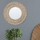 thumbnail image 3 of Espejo redondo Zulema Cuerda de paja Boho Colgante 33cm 18cm, 3 of 7
