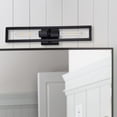 thumbnail image 3 of Dainolite 2 Light Incandescent Wall Sconce, Matte Black, 3 of 5