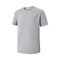 thumbnail image 1 of pstuiky camisetas de hombre, Camiseta deportiva informal de manga corta con cuello redondo para hombre, transpirable y de seda helada. camisas casuales para hombre xxl, 1 of 8
