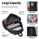 thumbnail image 4 of Disketp Tropical Flamingo Pool Float Mochila Estampada de Gran Capacidad con Lonchera y Estuche, Set de 3 Piezas para Estudiantes, 4 of 7