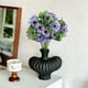 thumbnail image 3 of Ramo de Flores Artificiales de Girasol y Copos de Nieve para Decoración de Sala de Estar., 3 of 4