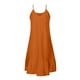 thumbnail image 5 of Mini vestido camisola sin mangas y sin espalda para mujer, para la playa, de poliéster, con volantes en el dobladillo, para cubrir el bikini, para llevar en vacaciones y en fiestas en la piscina., 5 of 8