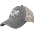 thumbnail image 2 of This is My Pajama Shirt Cap for Men Baseball Hat Cool Hat, 2 of 7