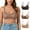 Multicolor C, variant on Wireless Bras for Women - V Neck Padded Seamless Adjustable Straps Bralettes, Everyday Basic Sleeping Bras, Soft T-Shirt Bra, Multiple Pack