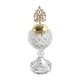 thumbnail image 2 of Quemador de incienso de cristal Bakhoor, soporte de metal decorativo estilo árabe con mi, 2 of 8