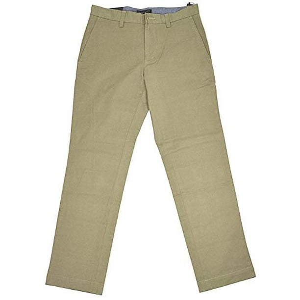 New Banana Republic Men's Emerson Fit Stretch Cotton Chino Pants Acorn  Beige (30W x 30L)