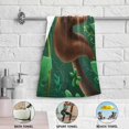 thumbnail image 6 of Coolnut Sloth Soft Hand Towels, 2 PcsAbsorbent Bath Towel Decorative Fingertip Towels for Bathroom Gym Spa Hotel Beach Swimming Pool,14.4"x 28.3", 6 of 6